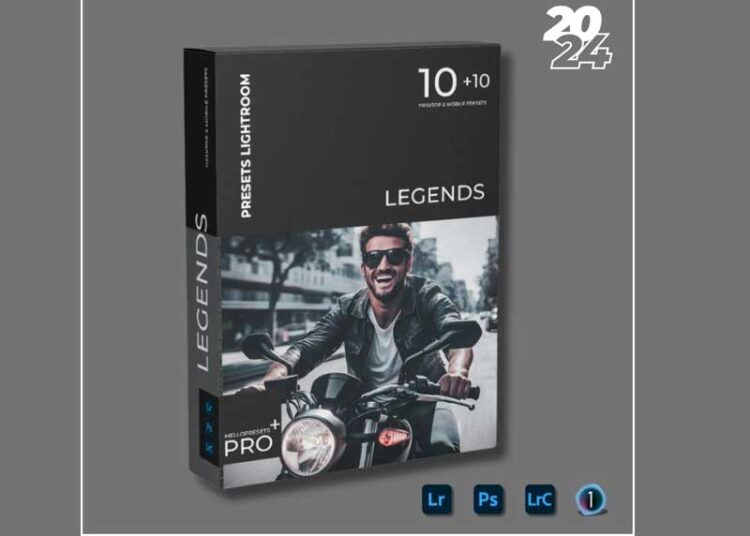 Hellopresets - Legends in BLVCK Lightroom Presets
