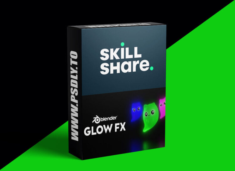 Skillshare - Fluorescent Material and Glow for a Ghost Cat in Blender