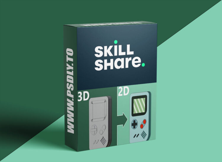 Skillshare - The 3D to 2D Blender Workflow - Game Boy