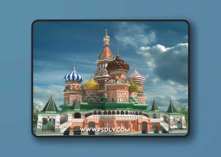 TurboSquid - Saint Basils Cathedral