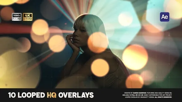 Videohive - Bokeh Overlay - 56102668