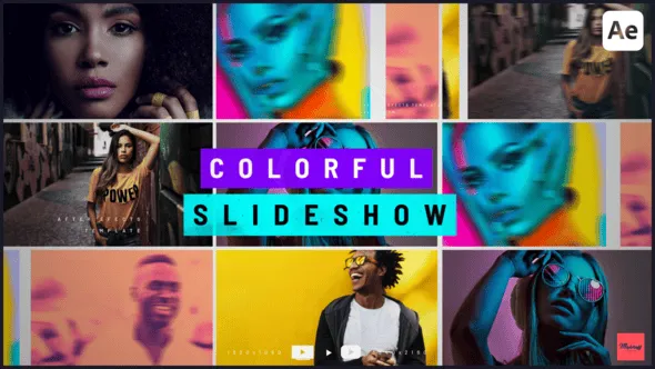 Videohive Colorful Slideshow 52001935