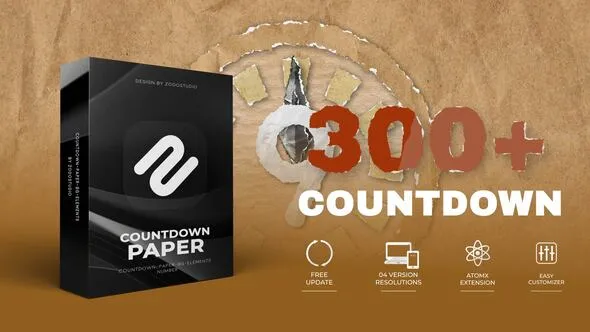 Videohive - Countdown Paper - 54785049
