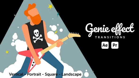 Videohive - Genie Effect Transitions - 56728922