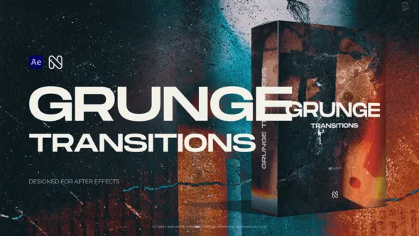 Videohive - Grunge Transitions - 56629501
