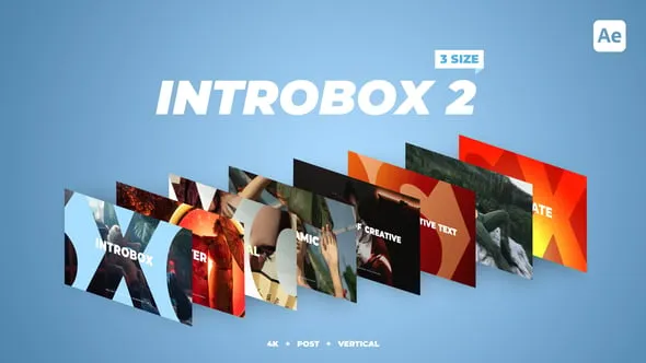 Videohive IntroBox 2 - Minimal Fast Intro 55084253