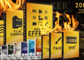 Videohive Massive Effects Toolkit Big Pack of Presets Transitions and Footages 24821008