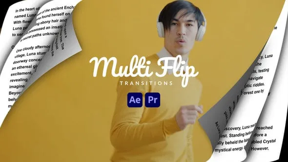 Videohive Multi Page Flip Transitions 46089242