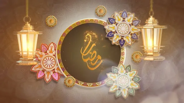 Videohive - Ramadan Kareem Greetings Logo Reveal - 56926180