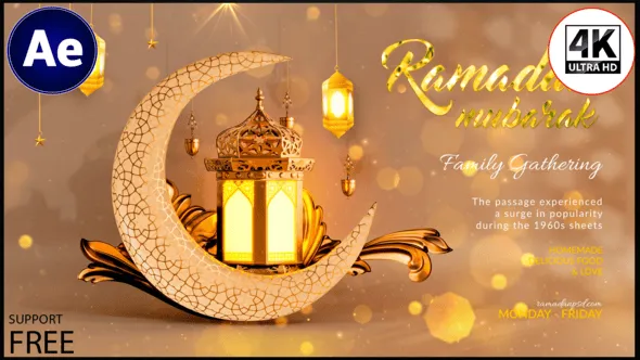 Videohive - Ramadan Mubarak | Happy Ramadan - 56903748