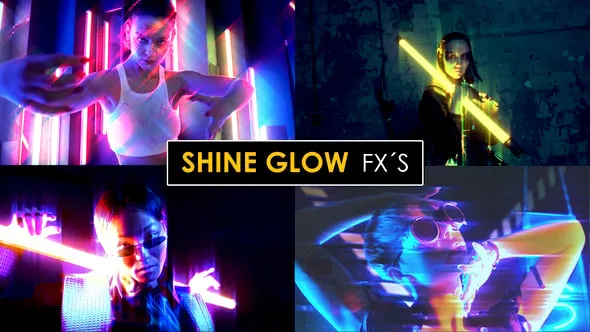 Videohive - Shine Glow Effects | After Effects - 52386736