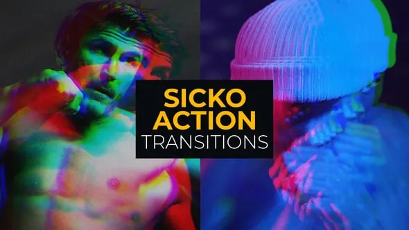 Videohive - Sicko Action Transitions | After Effects - 52399023