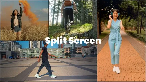 Videohive - SplitScreen Opener Slideshow - 56863758