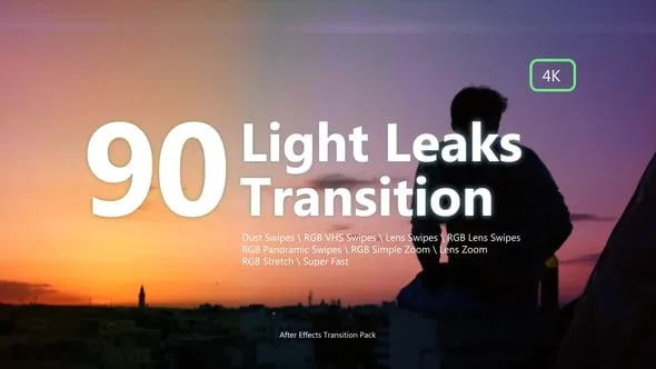 Videohive Transition Pack Light Leaks 48812308