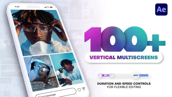 Videohive - Vertical Multiscreen Transitions - 56585246