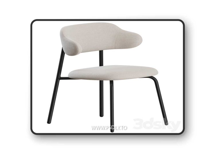 3DSky Pro - Aloa Dining Chair 02 by Artifort