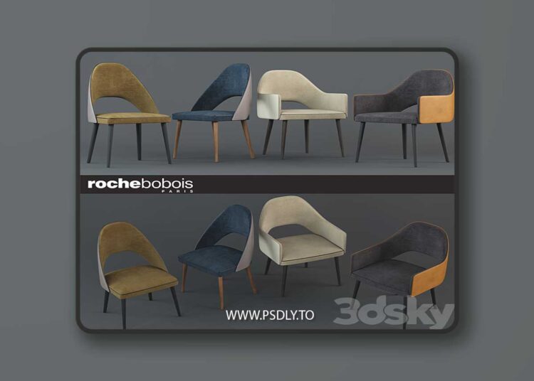 3dsky Pro - Chairs FENICE CHAIR and FENICE BRIDGE
