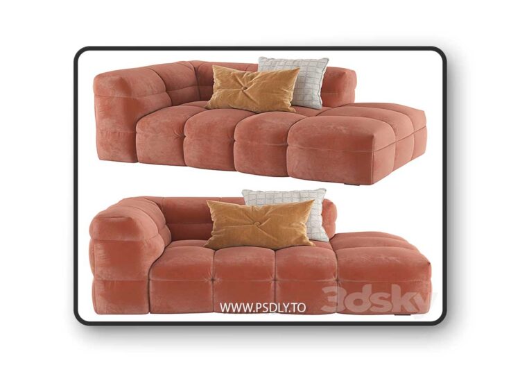 3dsky Pro - Couch Fat Joe 3D Model