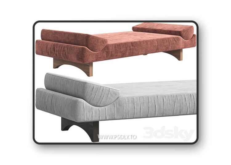 3dsky Pro - Daybed by Kevin Walz for Ralph Pucci