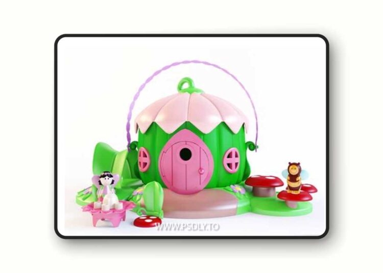 3dsky Pro - Little House 3D Model