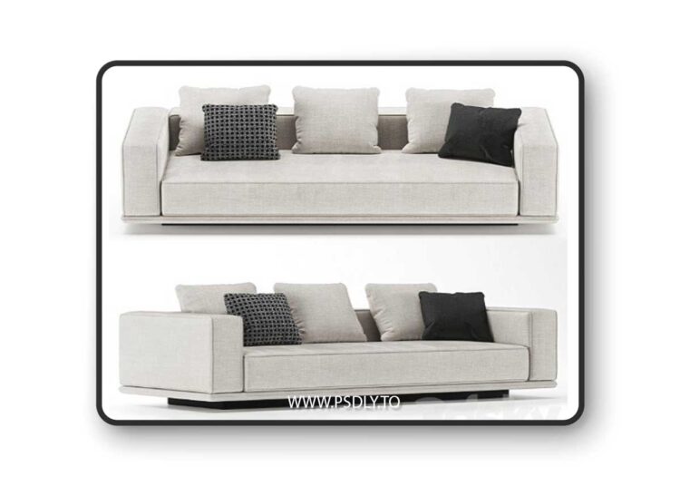 3dsky Pro - Minotti Horizonte 01 3D Model