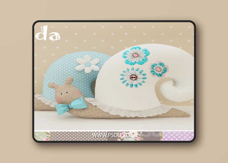 3dsky Pro - Tilda Snail soft toy
