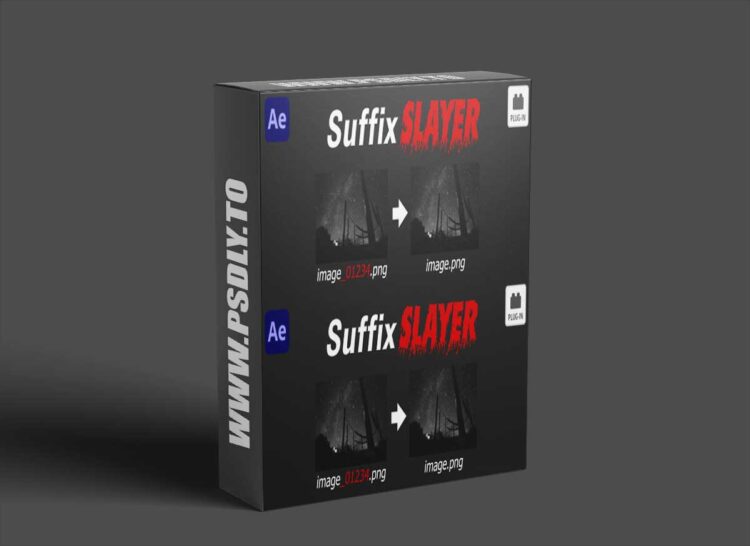 Aescripts - SuffixSlayer v1.0 Win/MacOS