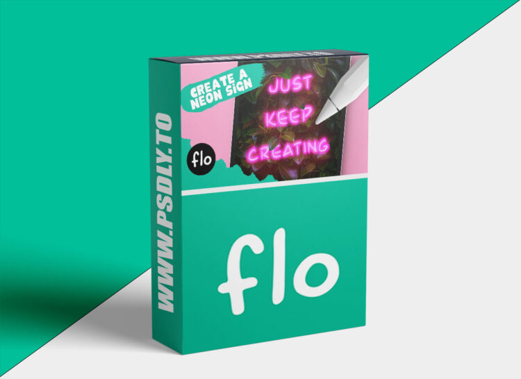 Artwithflo – Procreate Tutorial Neon Sign