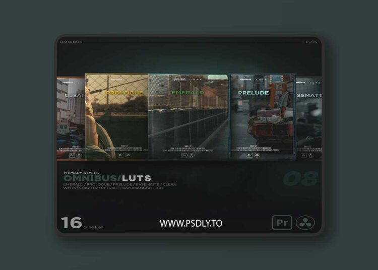 Benj™ – Omnibus LUTS