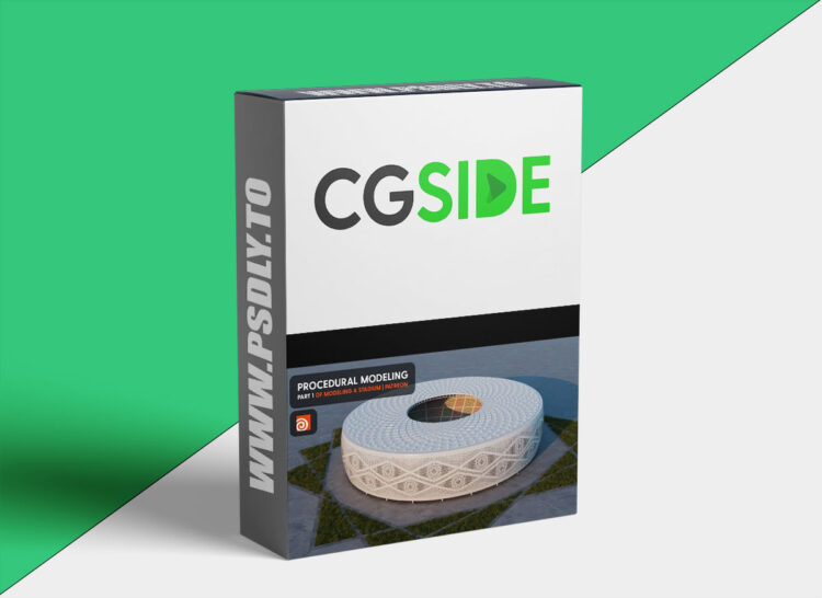 Cgside - Procedural Modeling of a Stadium in Houdini - Full Part