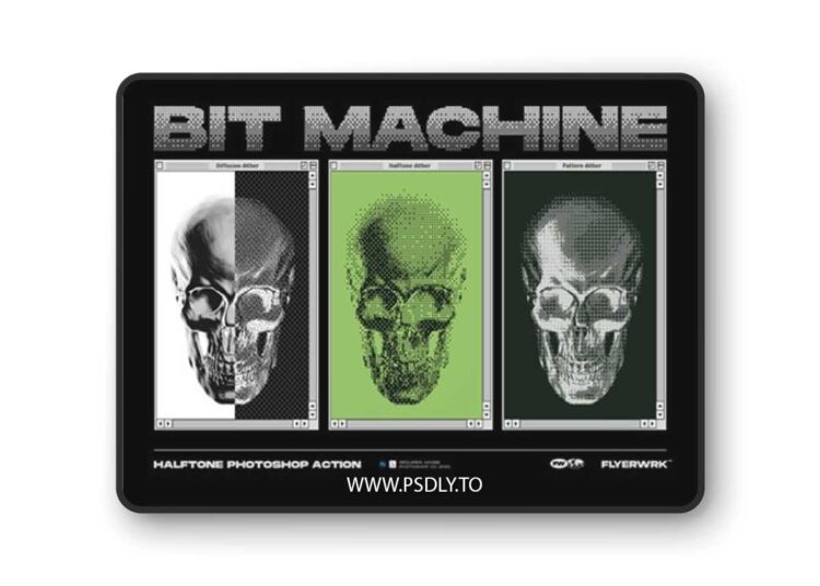 FLYERWRK - Bitmachine 3D Model