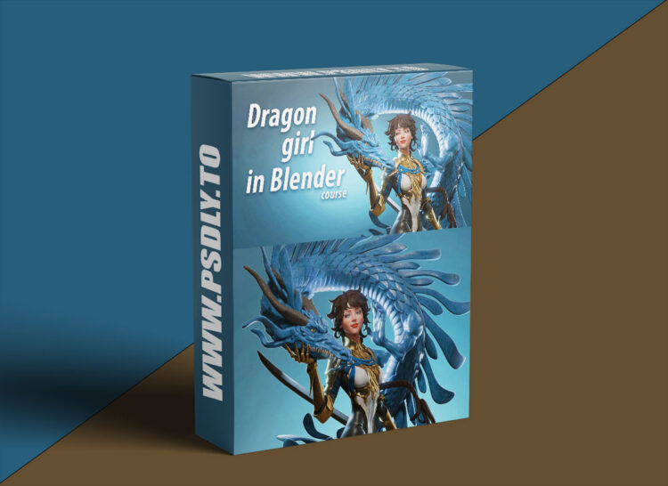 Flippednormals - Dragon girl in Blender course