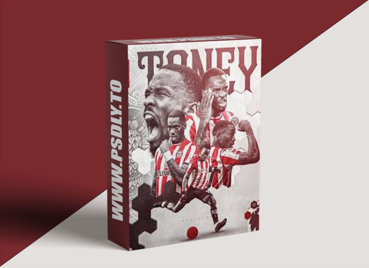 Gigi Zakaidze - Creating A Football Poster Photoshop Tutorial - Ivan Toney