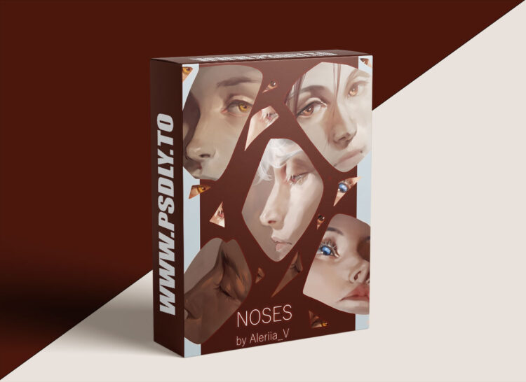 Gumroad - Aleriia_V - Tutorial - How I draw noses