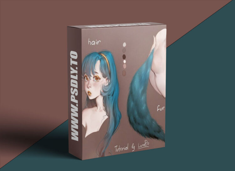 Gumroad - LeraPi - How I draw hair and fur
