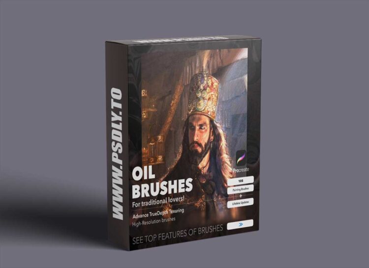 Gumroad - Procreate brushes Oil’s Powerpack for traditional Lovers!