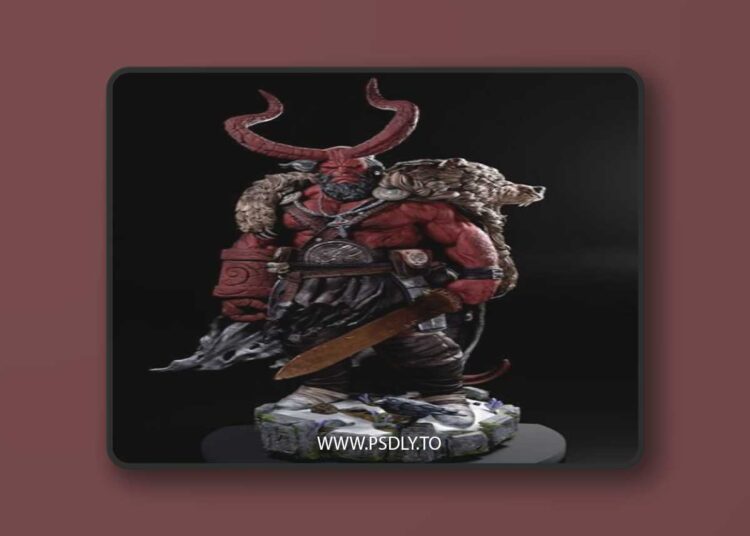 Hellboy - 3D Print Model