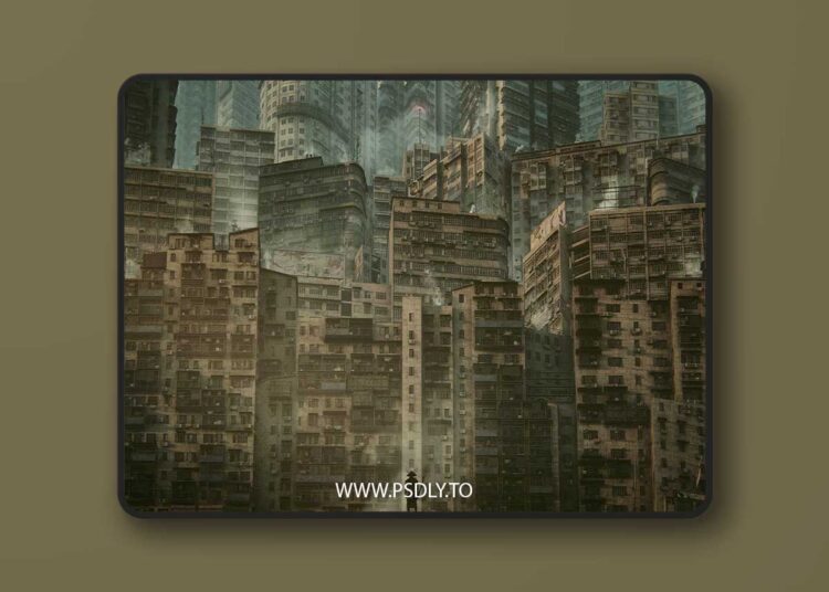 Kitbash3D - FUTURE SLUMS $200