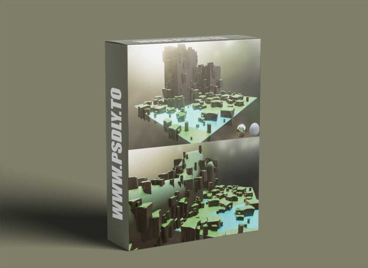 Low Poly Environment Builder Blender Addon v1.4