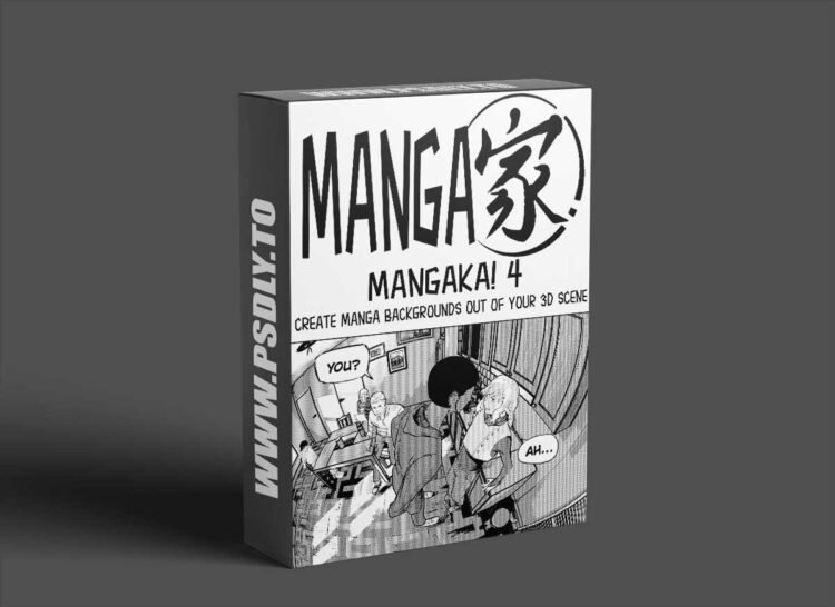 Mangaka! v4.0 | Hand-Drawn Like Renders for with Blender 4.1