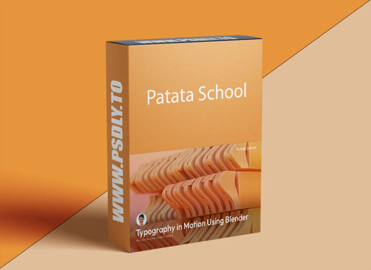 Patata School – Typography in Motion using Blender