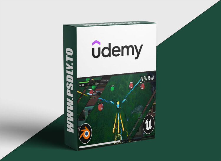Unreal Engine 5 Blueprints & Blender Learn Game Development