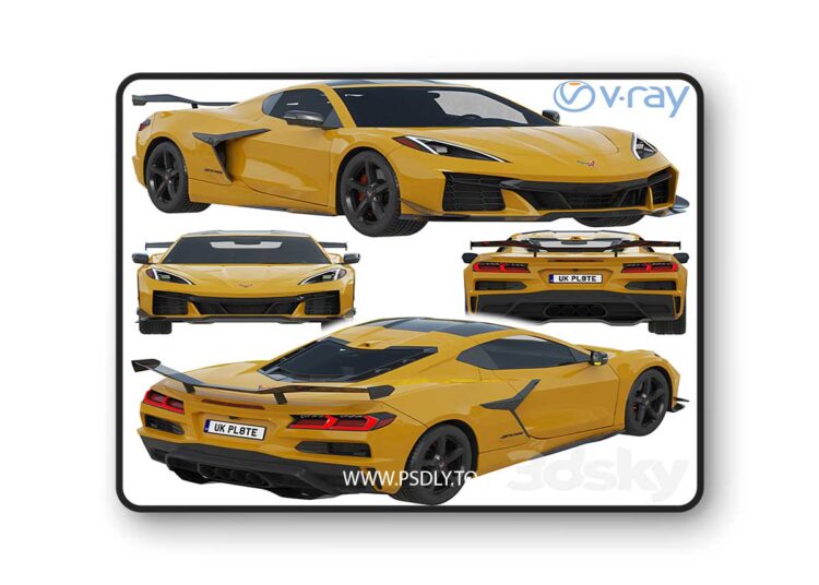 3dsky Pro - Chevrolet Corvette Z06 2023
