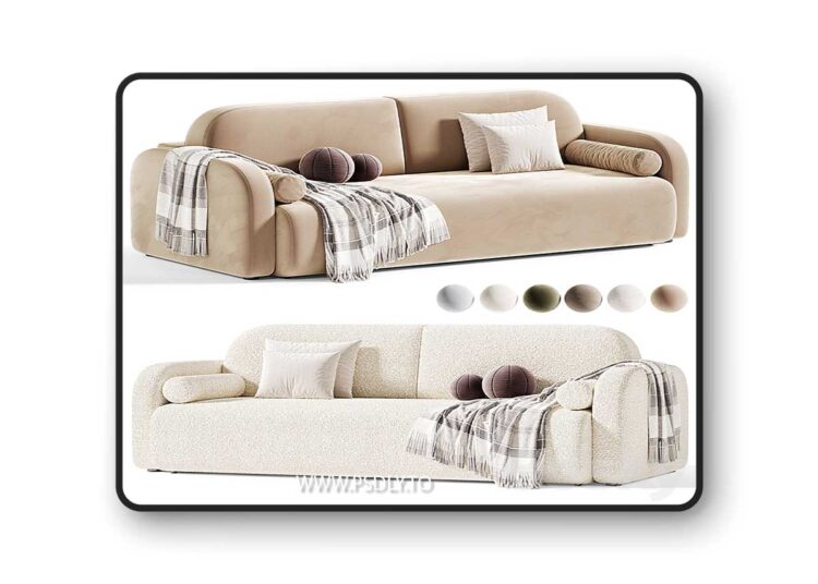 3dsky Pro - Claymar Sofa By divan, Claymar Sofa