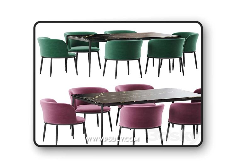 3dsky Pro - Eichholtz Filmore Dining table