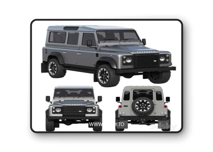 3dsky Pro - Land Rover Defender Works V8 4-door 2018
