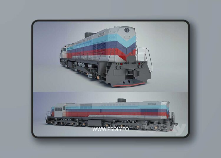 3dsky Pro - Shunter TEM7 3D Model