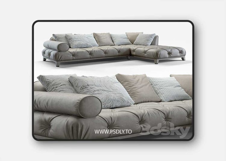 3dsky Pro - Sofa Giorgio Collection, Masami