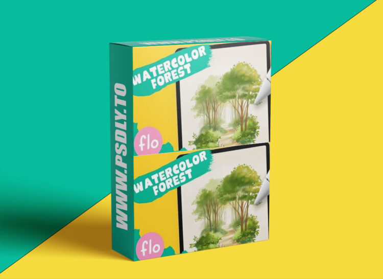 Art with Flo - Watercolor Forest