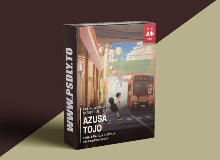Azusa Tojo - Sketching in Blender